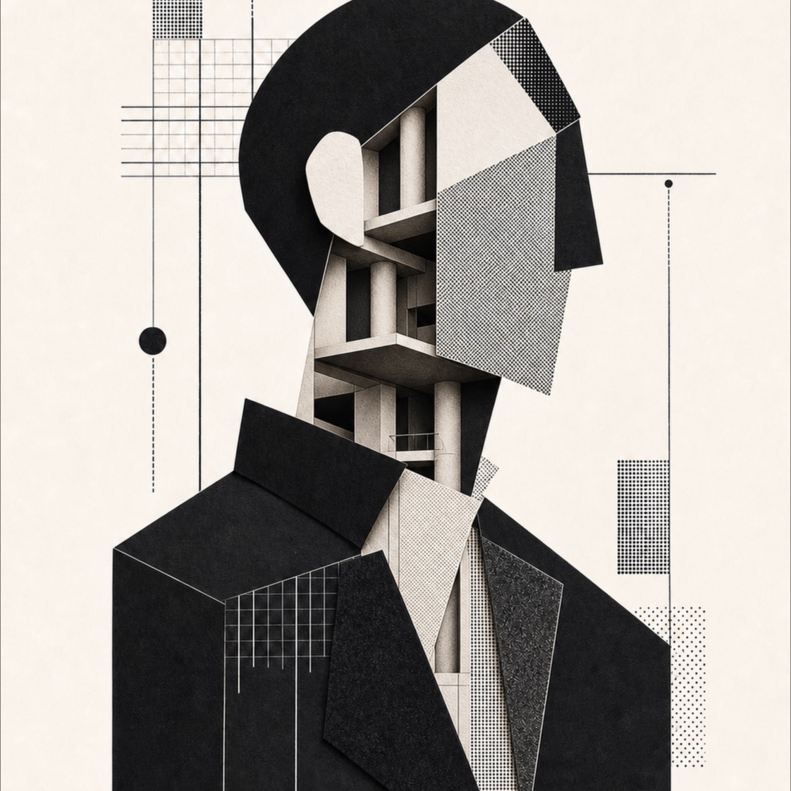 Abstract editorial artwork for The Quiet Architecture of Great Companies